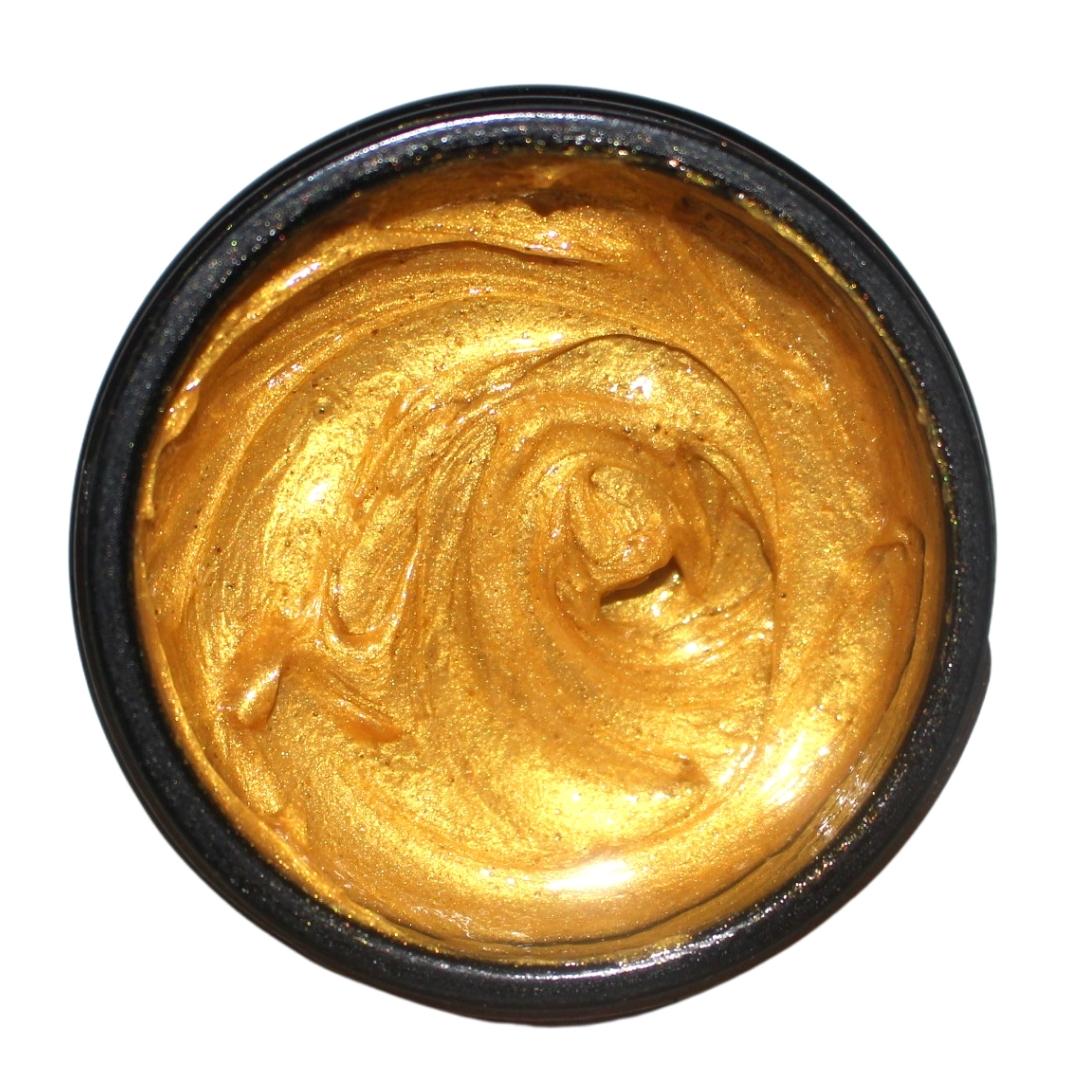 Golden mineral mask